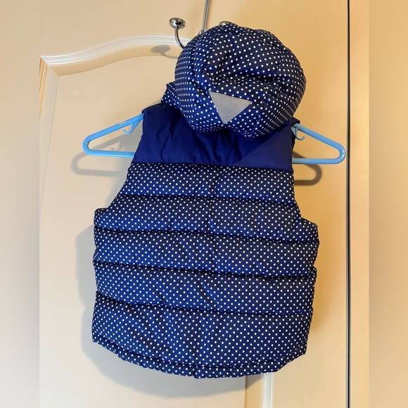 H&M Kids Navy Polka Dot Vest - Picture 2 of 11